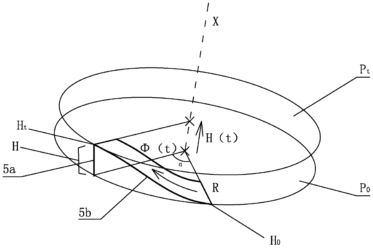 Coaxial vibration gear used for vibration drug supply unit of reservoir-type dry powder inhalation drug supply device