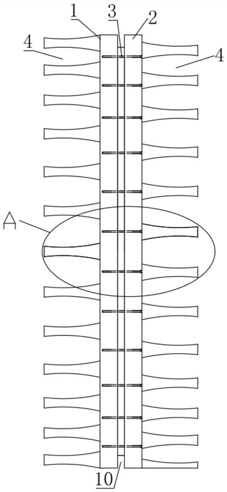 A method for preparing a bearing cage for a robot with a cooling and wear-resistant structure