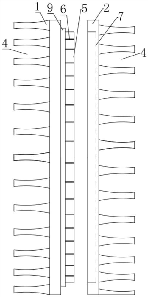 A method for preparing a bearing cage for a robot with a cooling and wear-resistant structure