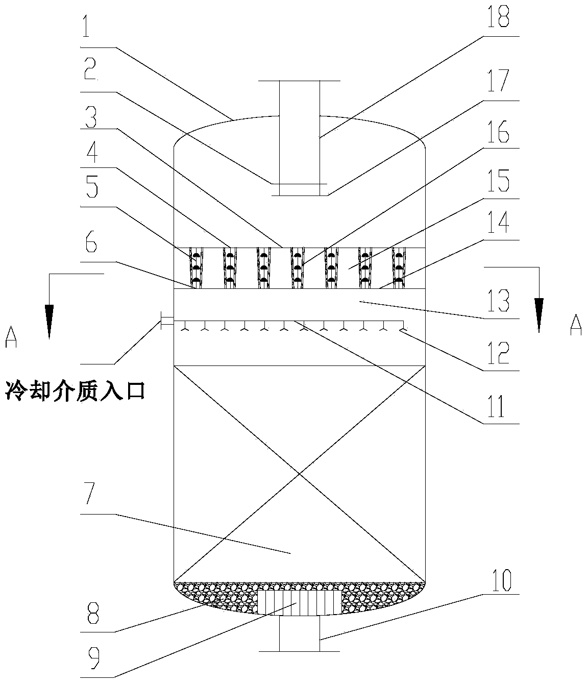 A cold shock reactor