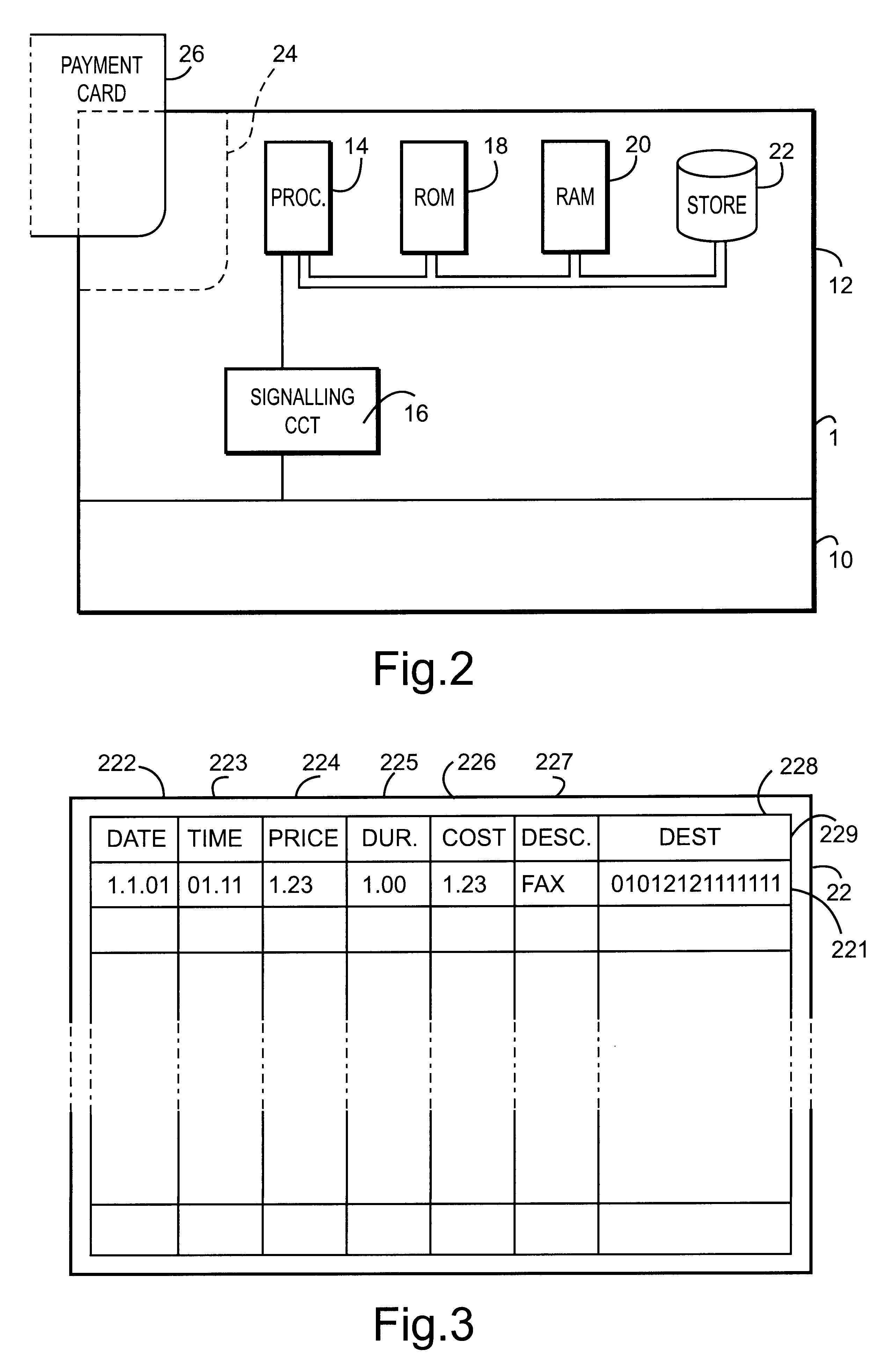 Accounting system in a communication network