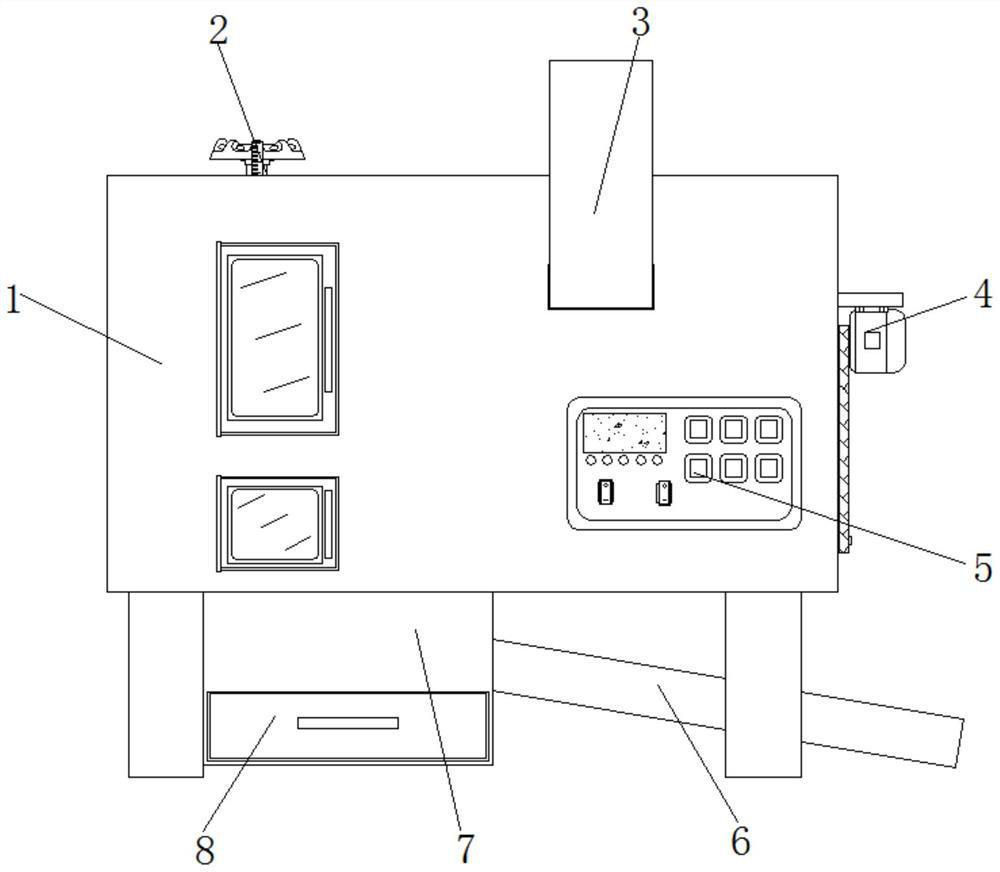 High-precision adjustable auxiliary machining equipment for neodymium-iron-boron magnet