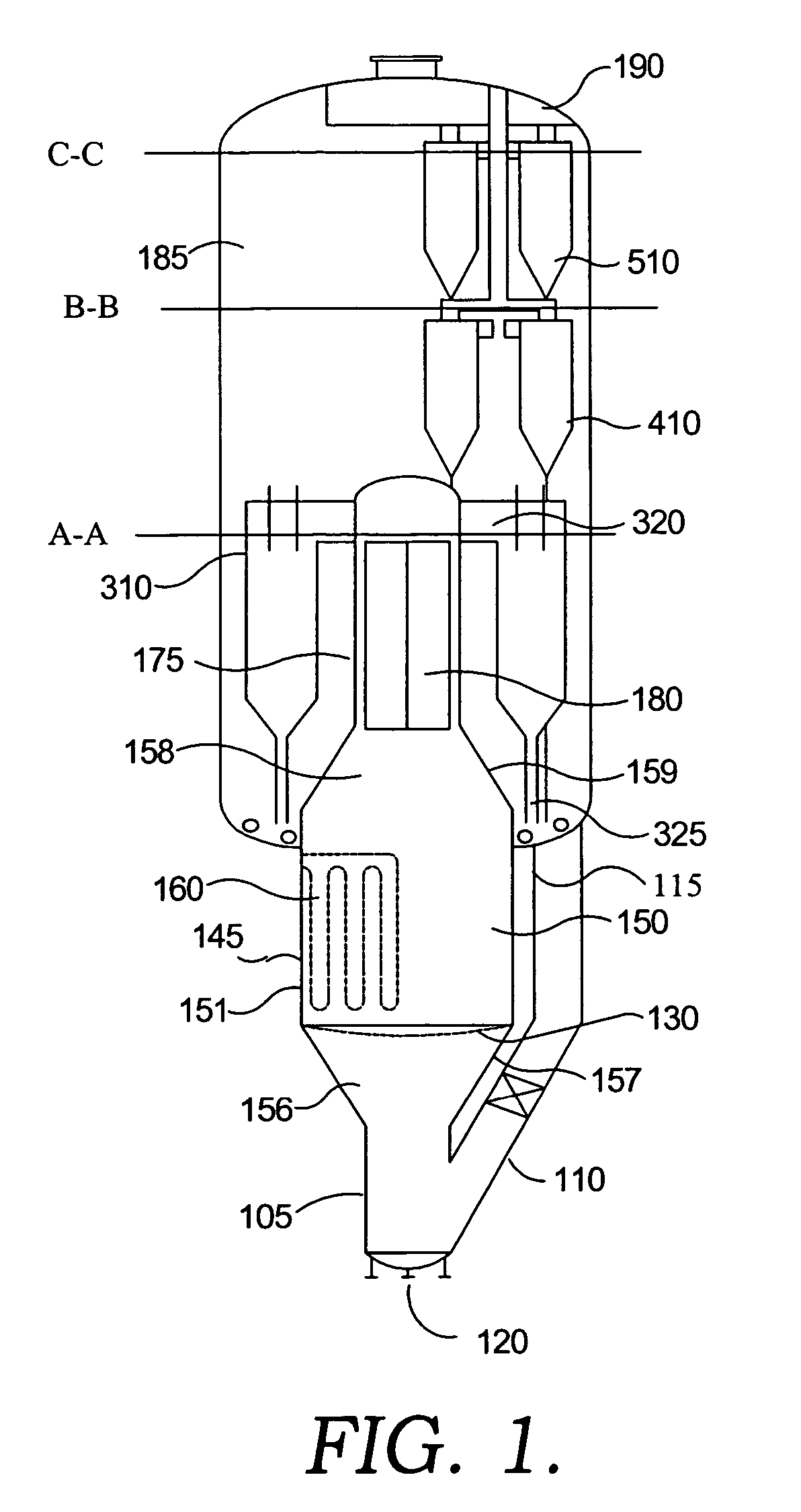 Oxygenate-to-olefin conversions in a baffled reactor