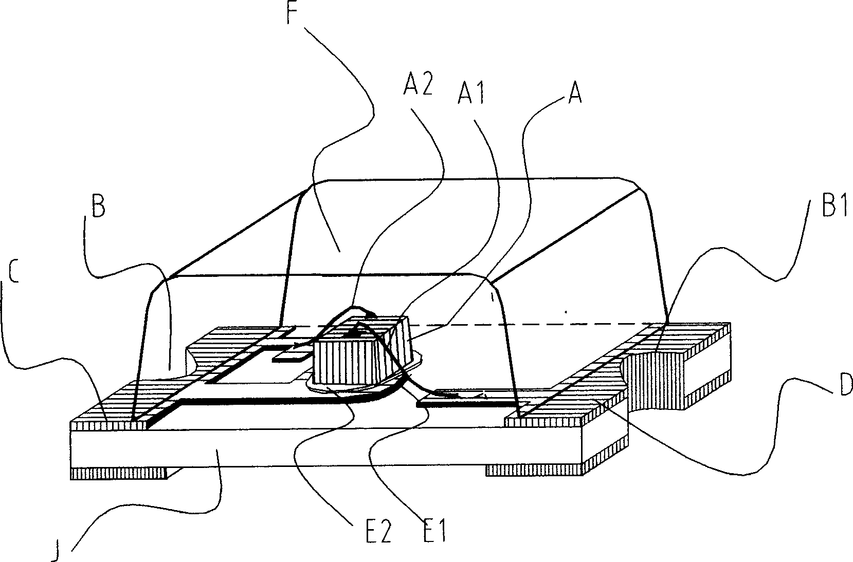 High-brightness ultrathin light semiconductor device