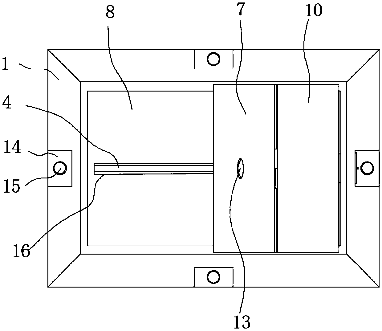 Intelligent parking lock based on visual system