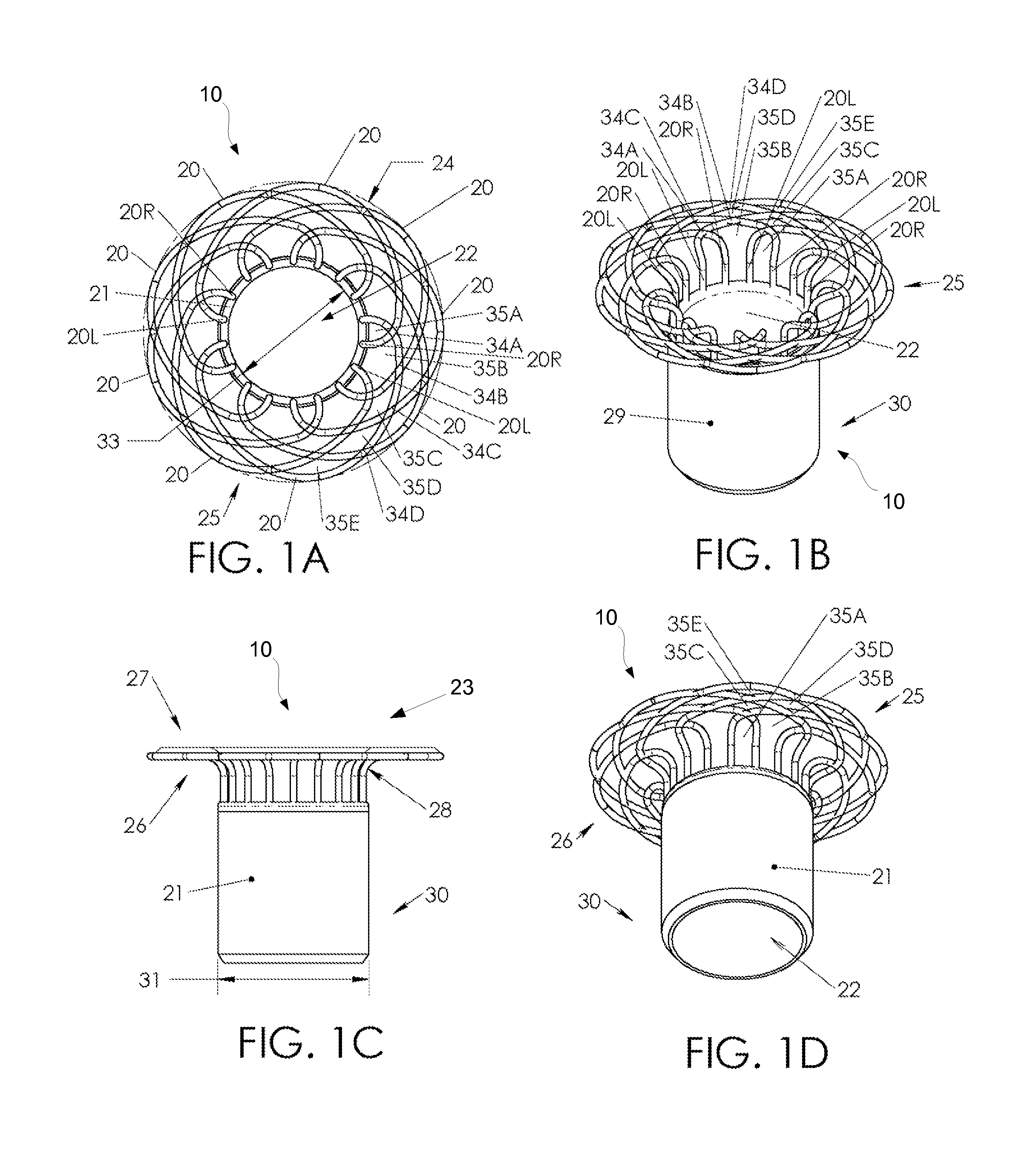 Conformal cannula device and related methods