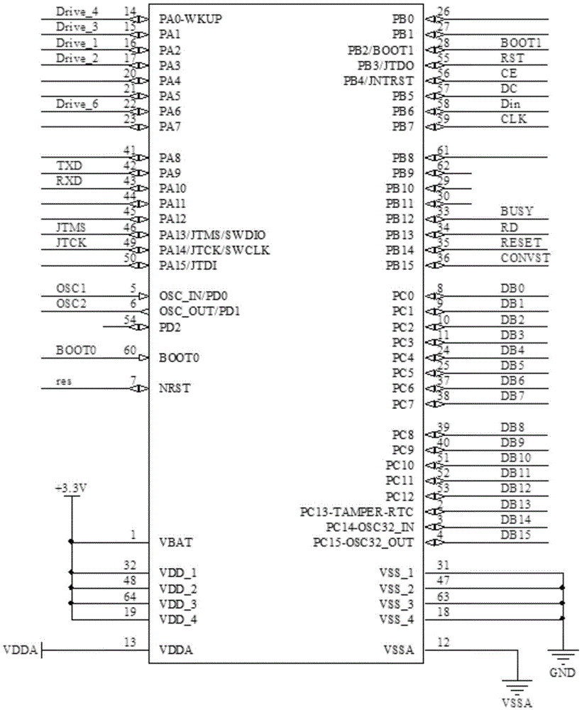 Embedded photoelectric signal processing and control system and usage method thereof