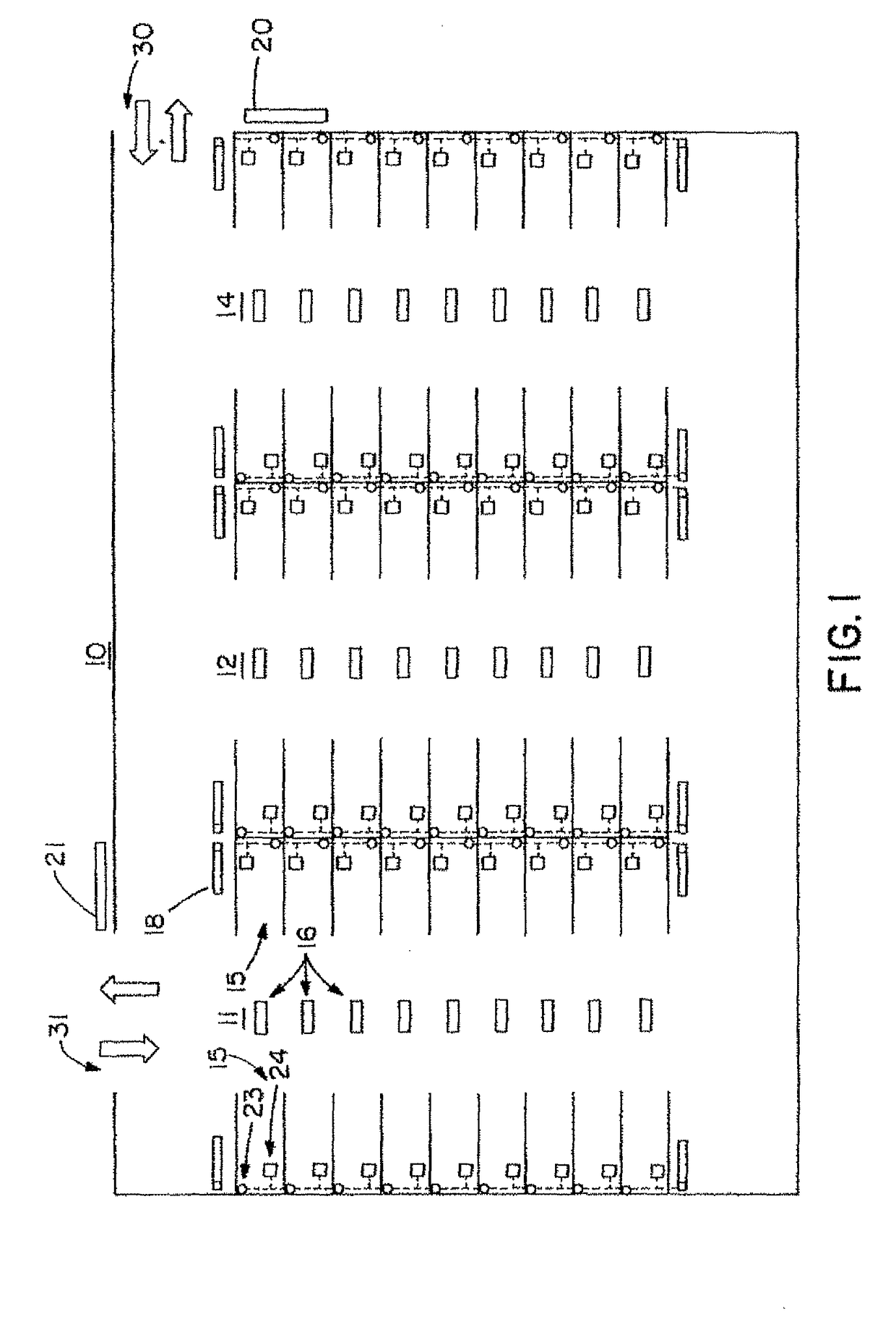 Method and system for managing a parking lot based on intelligent imaging