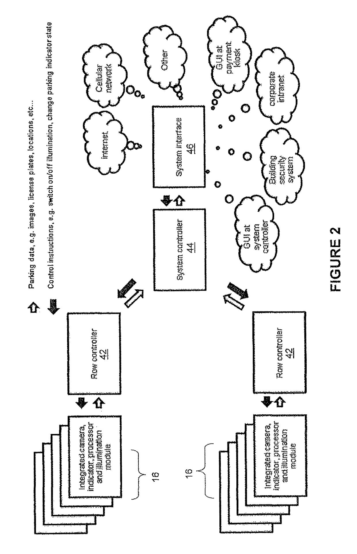 Method and system for managing a parking lot based on intelligent imaging