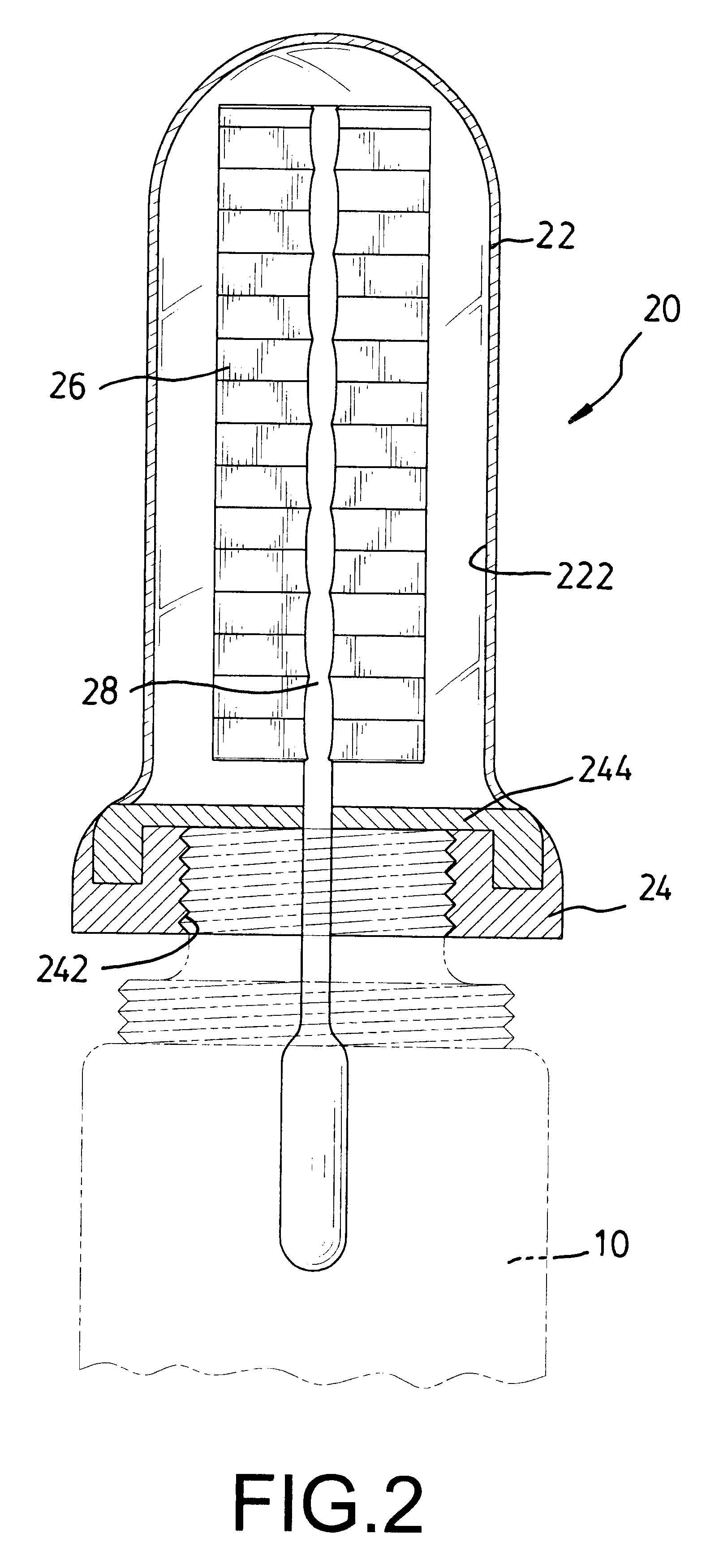 Thermal flask with a vacuum solar heating device