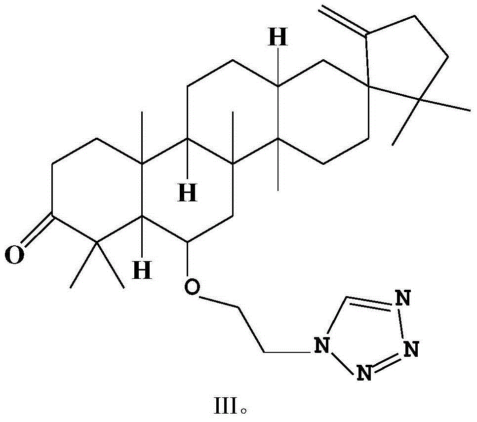 Application of 0-(1H-tetrazole)ethyl derivative of Cleistanone to preparation of anti-heart-failure medicine