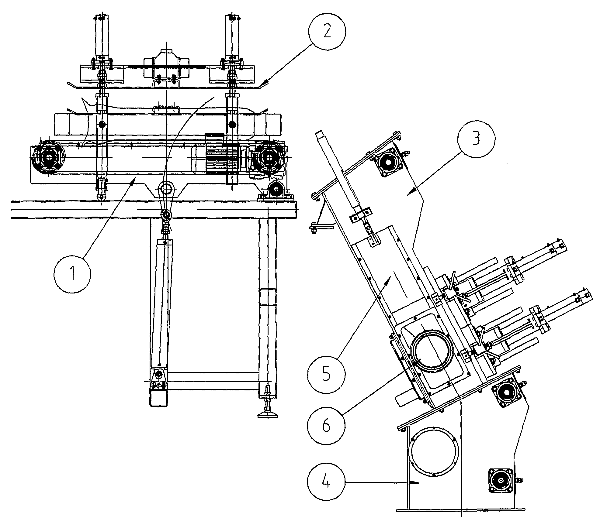 Powder handling device