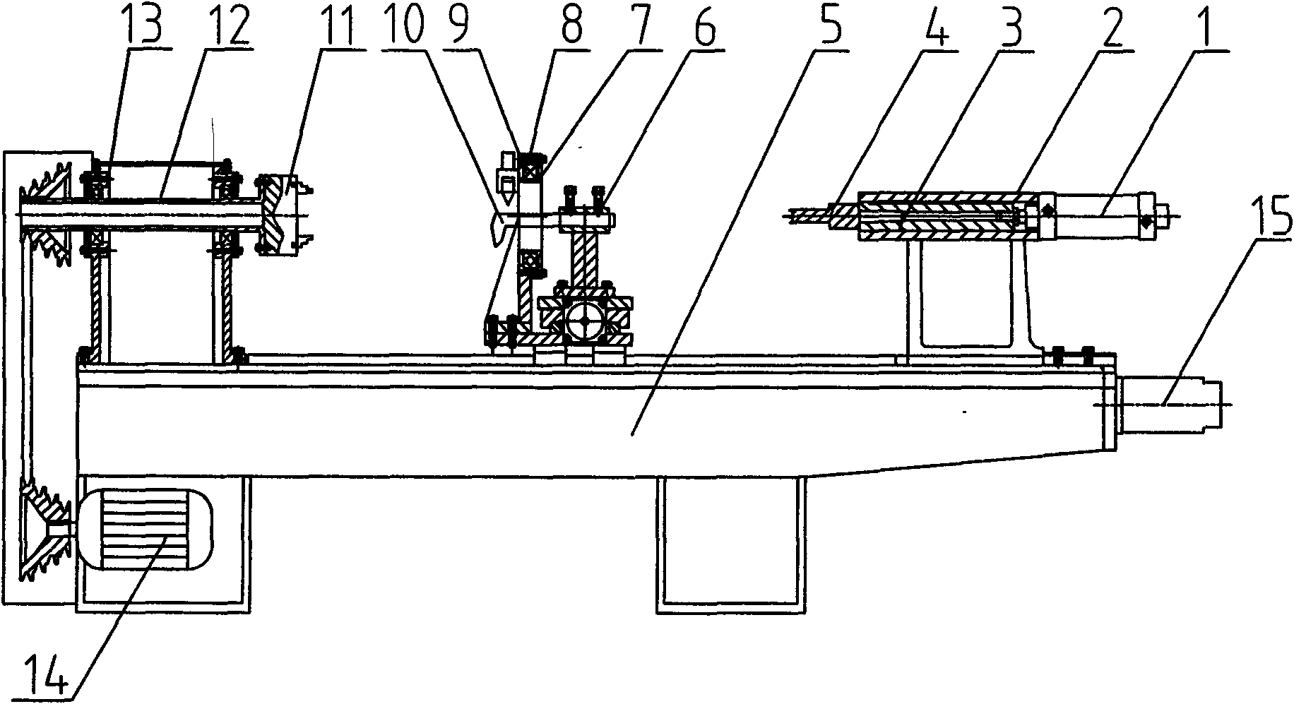 Turning and boring dual-purpose numerical control woodworking lathe