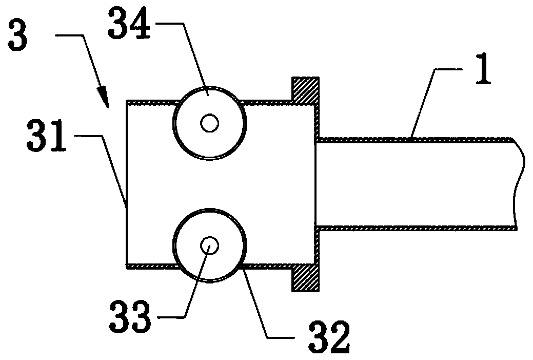 Cerebral nerve vessel thrombus taking-out device