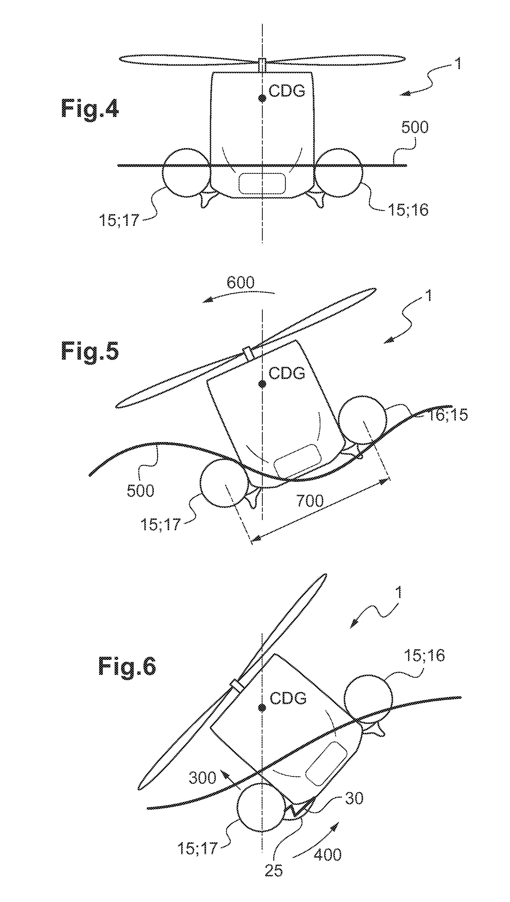 Buoyancy system for an aircraft, and an aircraft