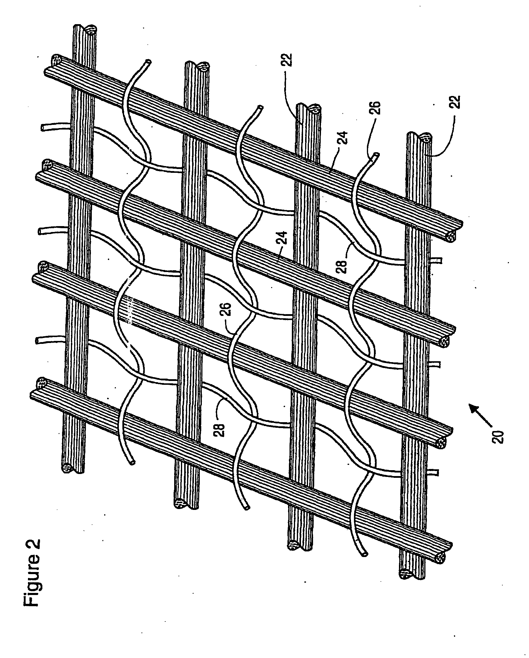 Densely woven quasi-unidirectional fabric for ballistic applications