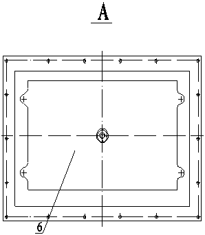 Improved box-type closable rain-proof tuyere for ships