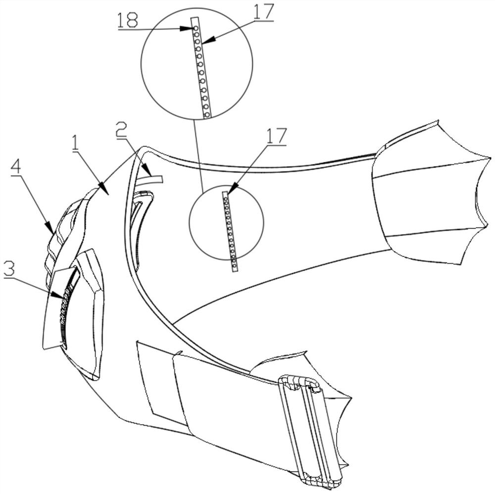 Intelligent mask with real-time translation function