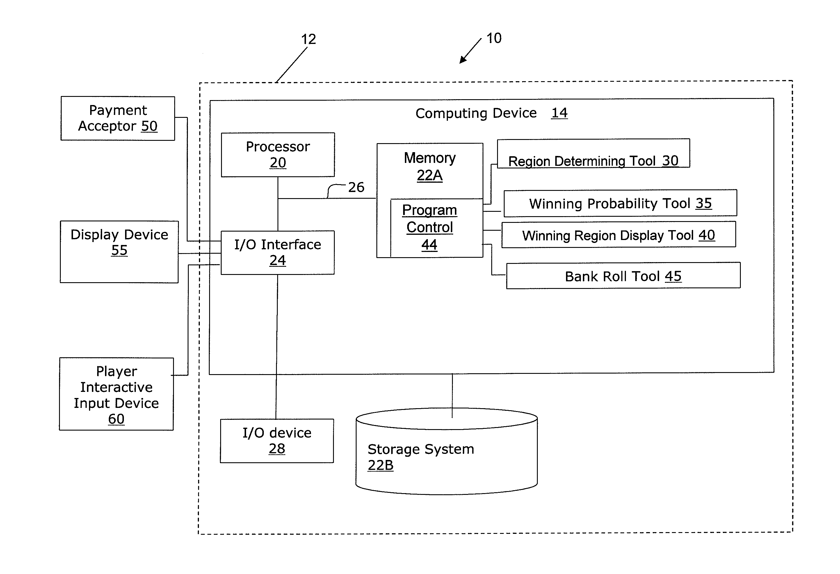 Gaming system with increasing odds of winning