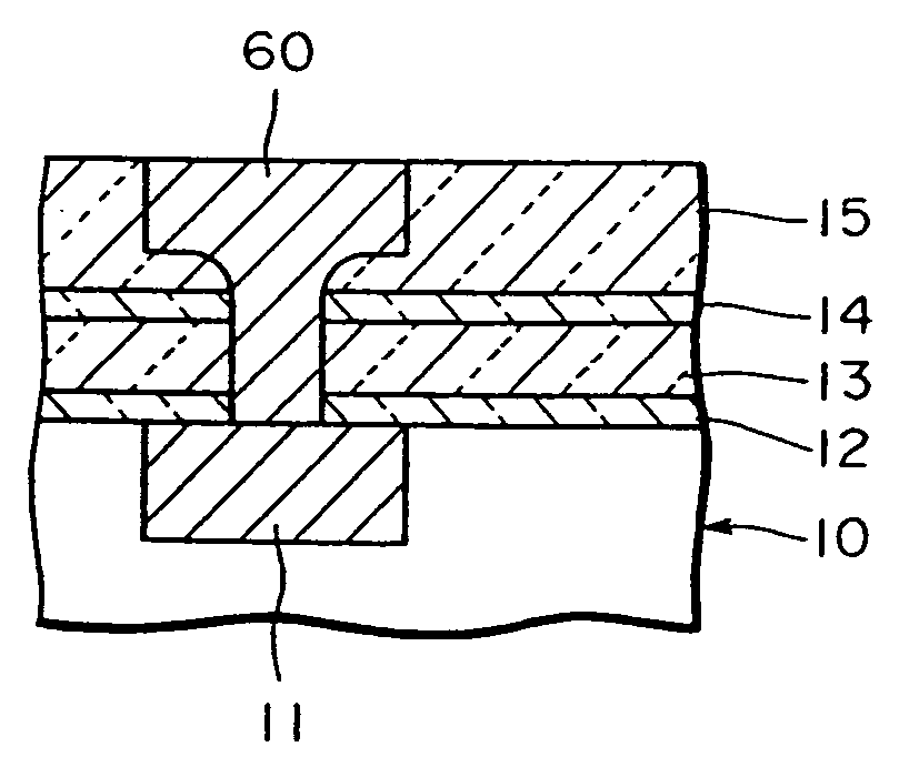 Semiconductor device with dual damascene wiring