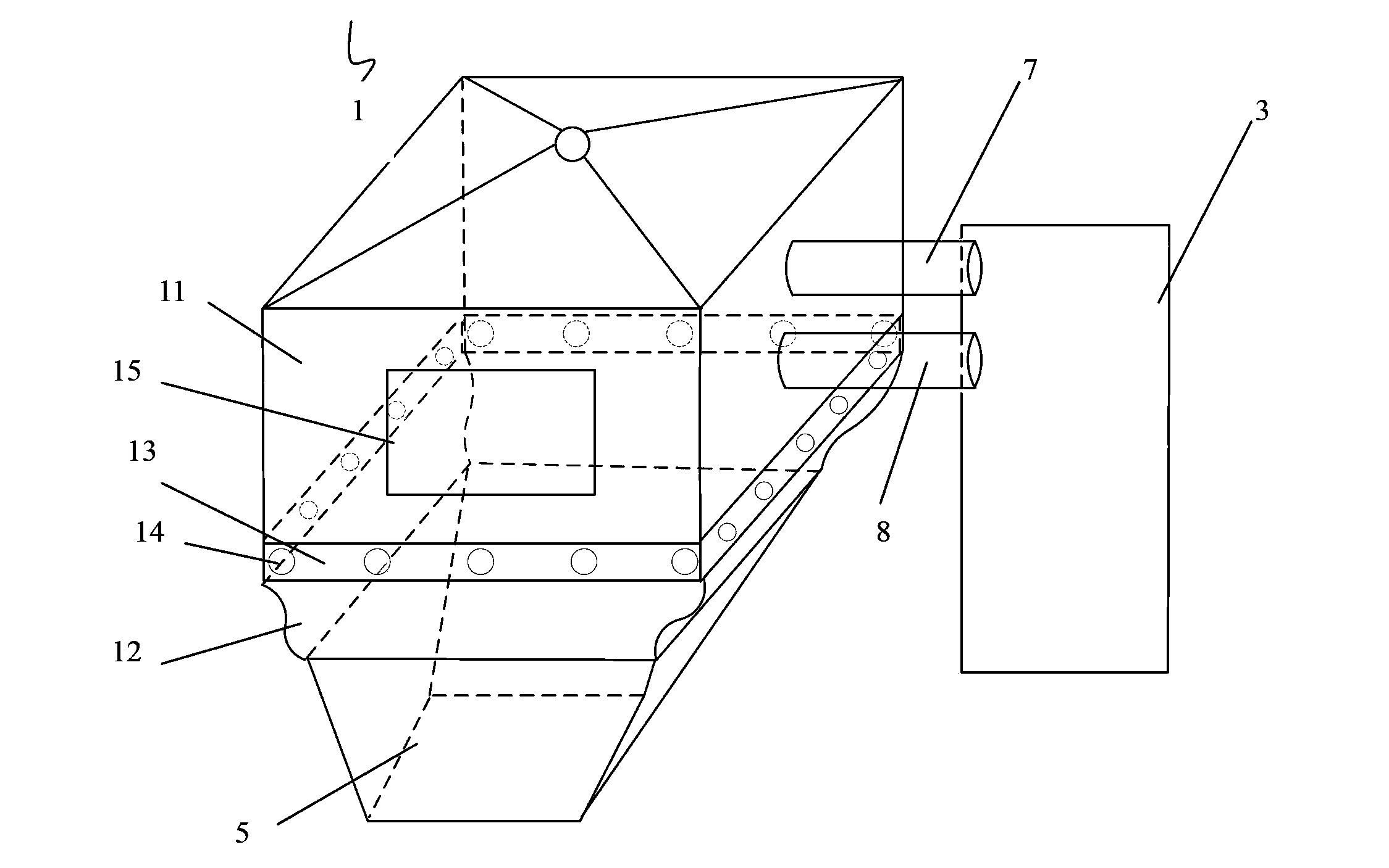 Flexible moving type temperature and humidity testing system