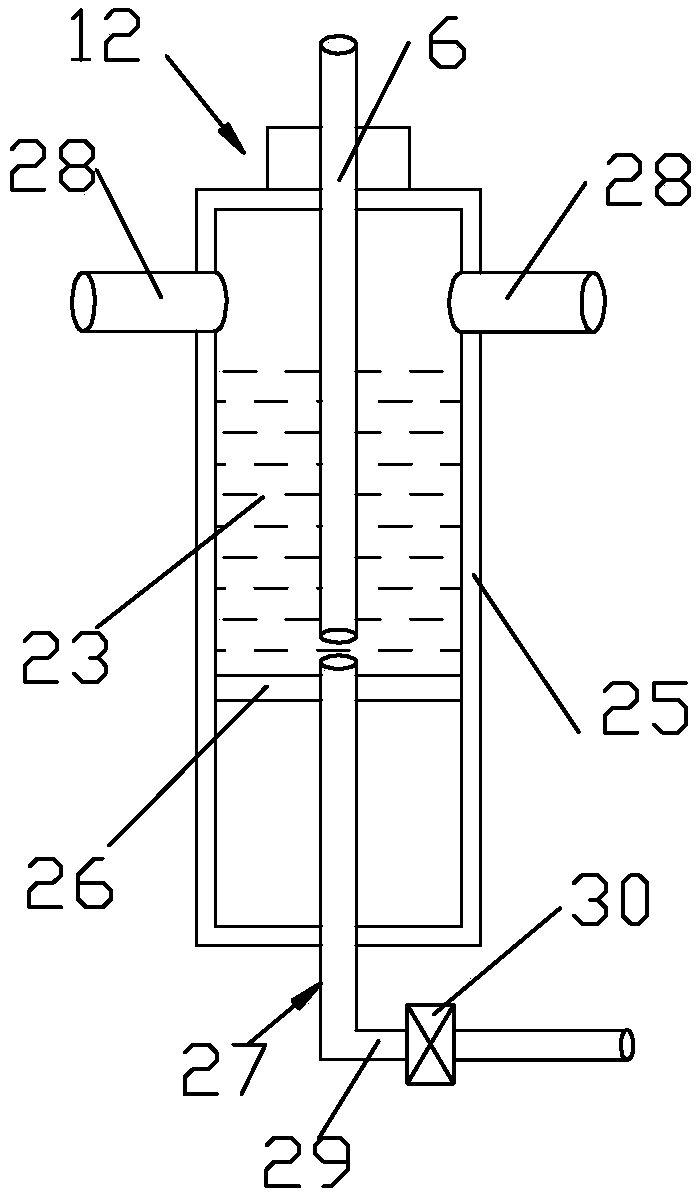 Floor air mechanical filter for spinning workshop