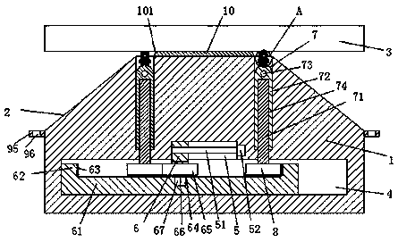 Improved solar photovoltaic panel installing device