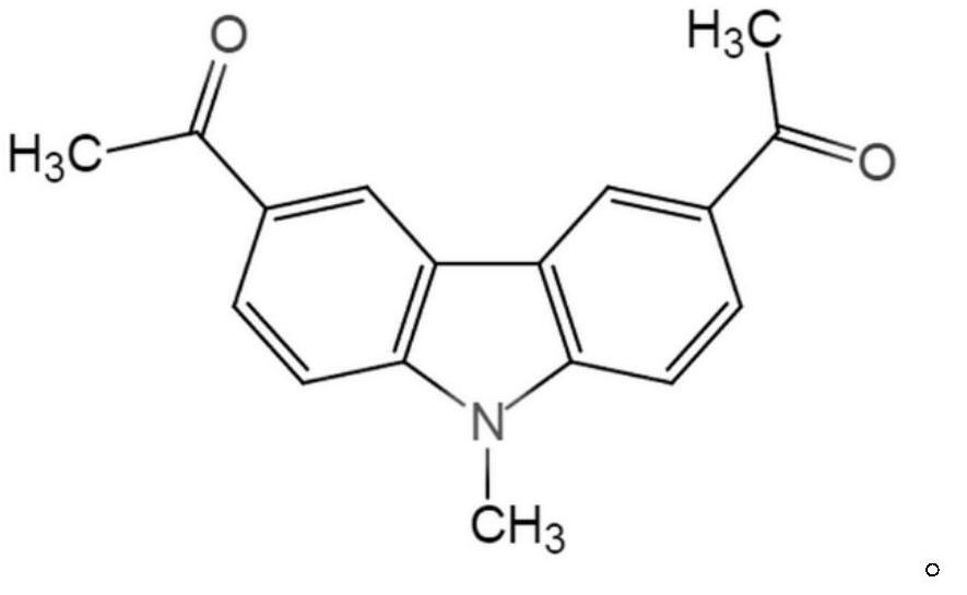 Use of 9-methyl-3,6-diacetylcarbazole for treating or preventing respiratory inflammatory diseases