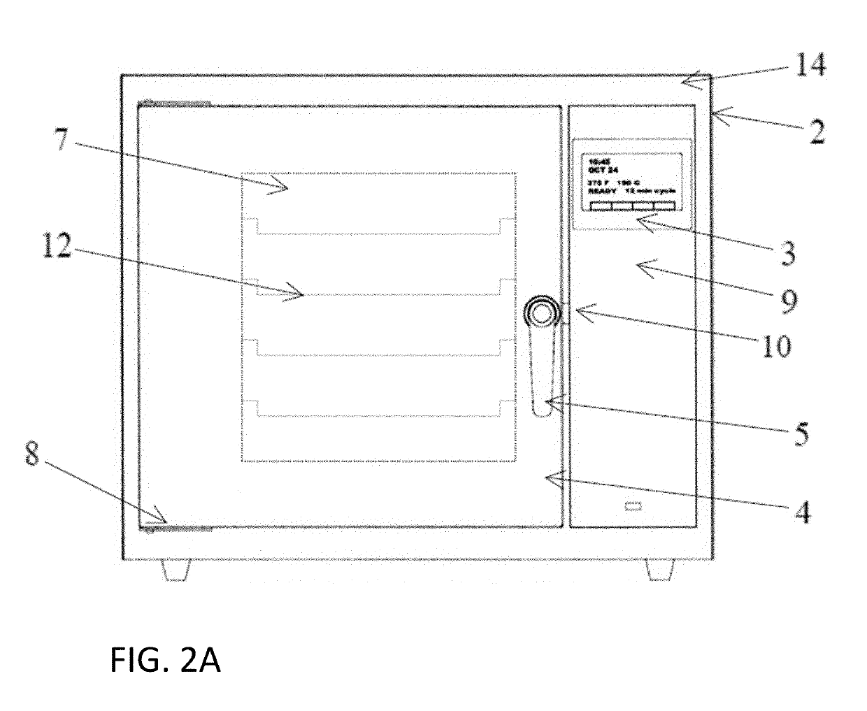 Dual-pass-through countertop high velocity hot air sterilizer