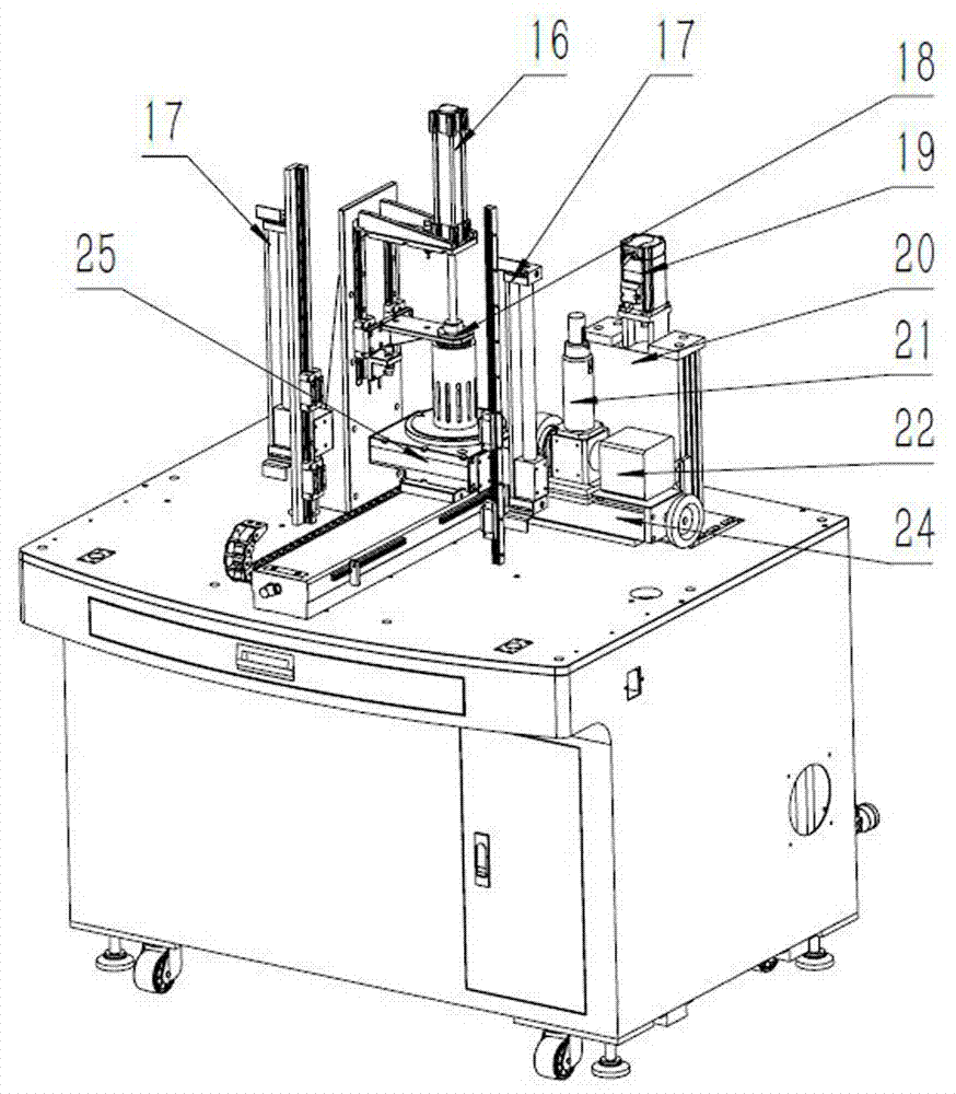 Motor stator core laser automatic welding equipment