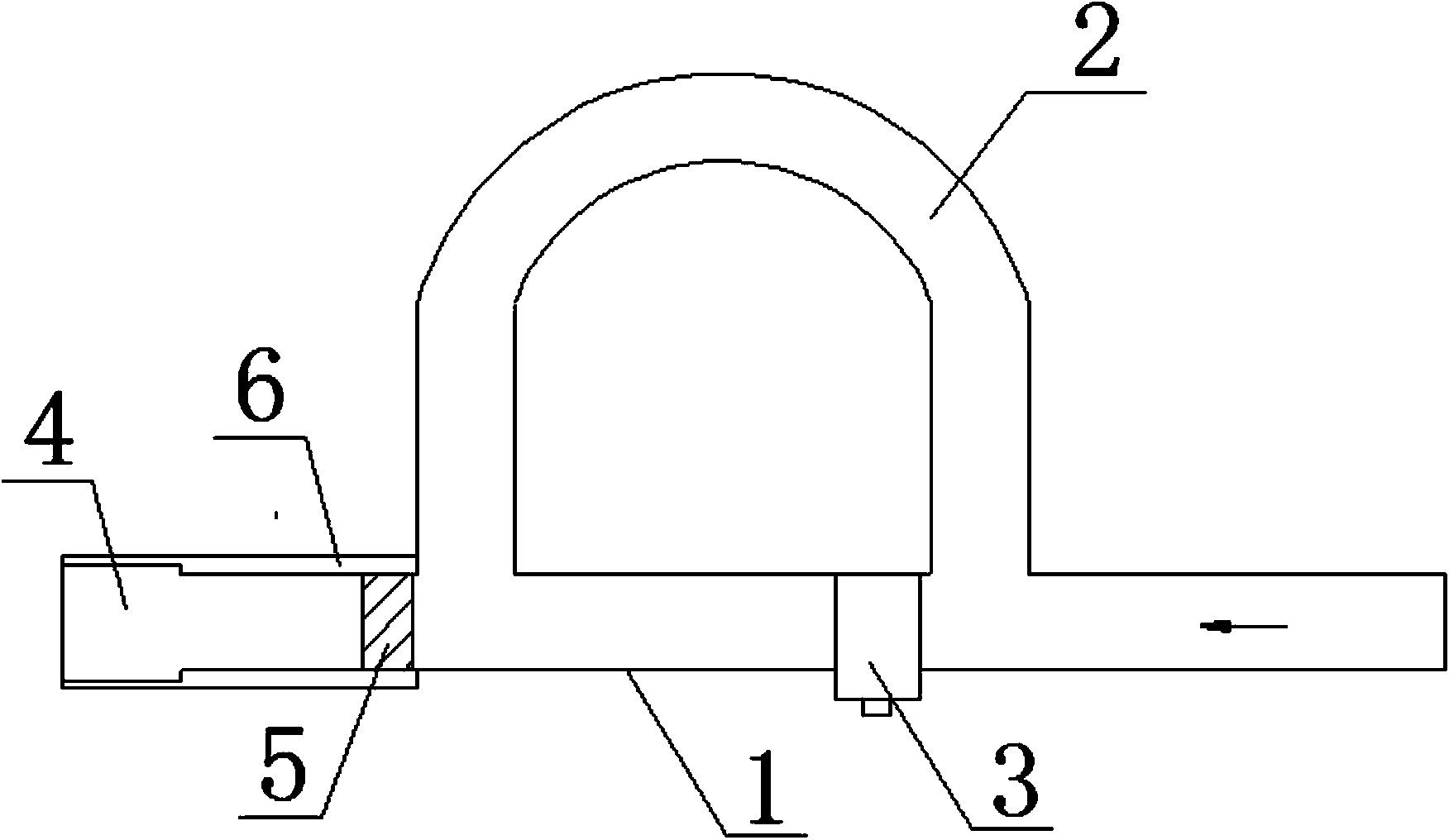 Waterproof exhaust pipe device