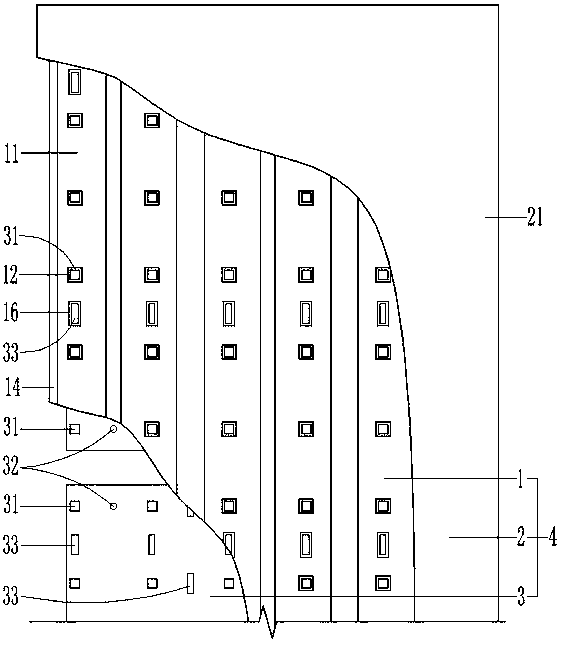 Arc-shaped modular light box