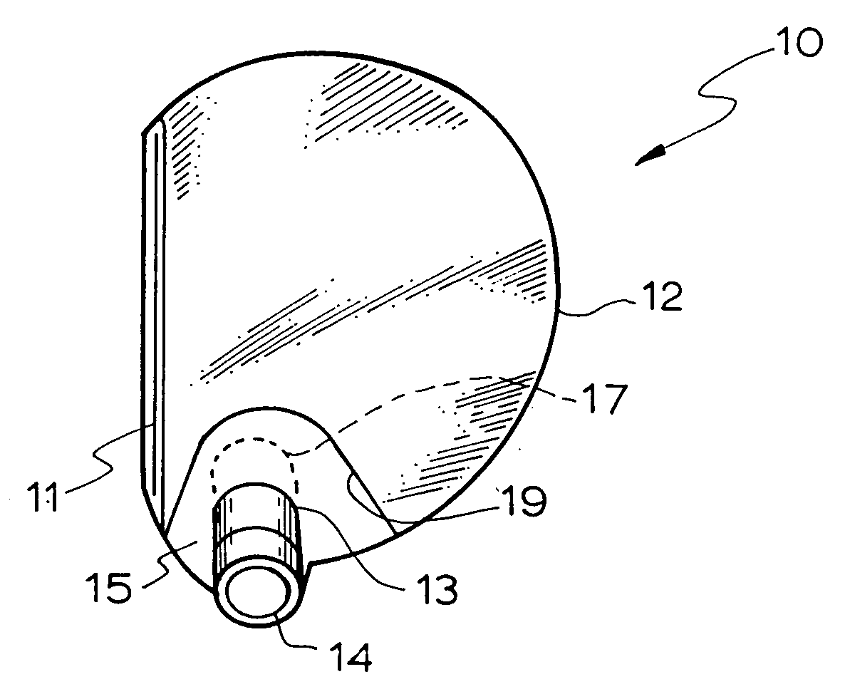 Golf club and method of training a user to swing a golf club