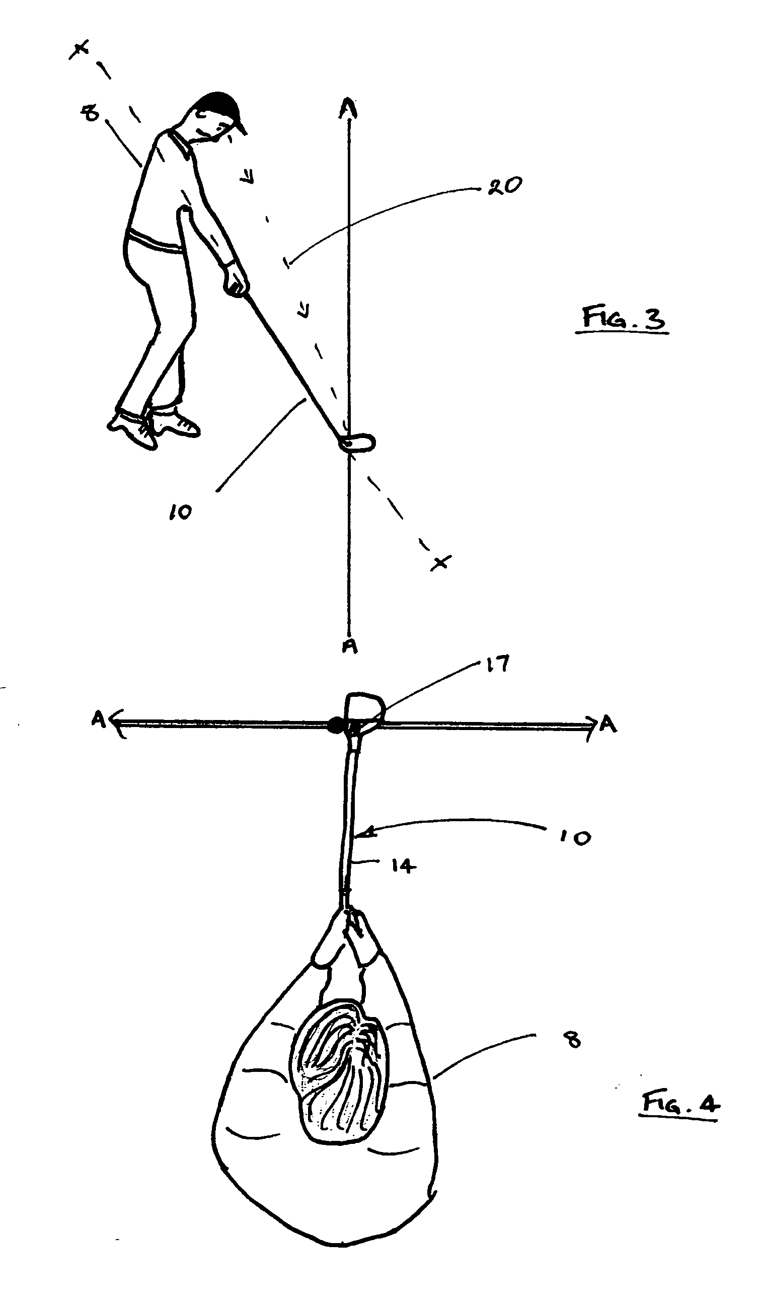 Golf club and method of training a user to swing a golf club