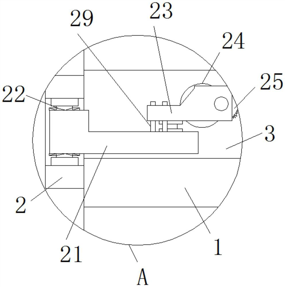 Intelligent switching turnover type water conservancy project pipeline rust removal device