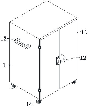 Intelligent bullet cabinet