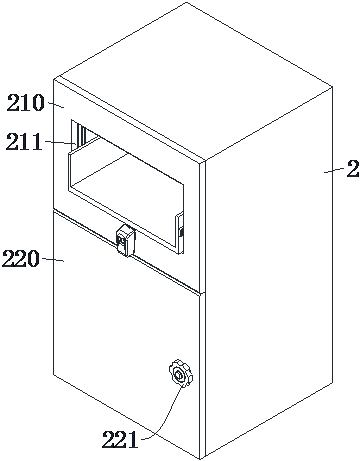 Intelligent bullet cabinet