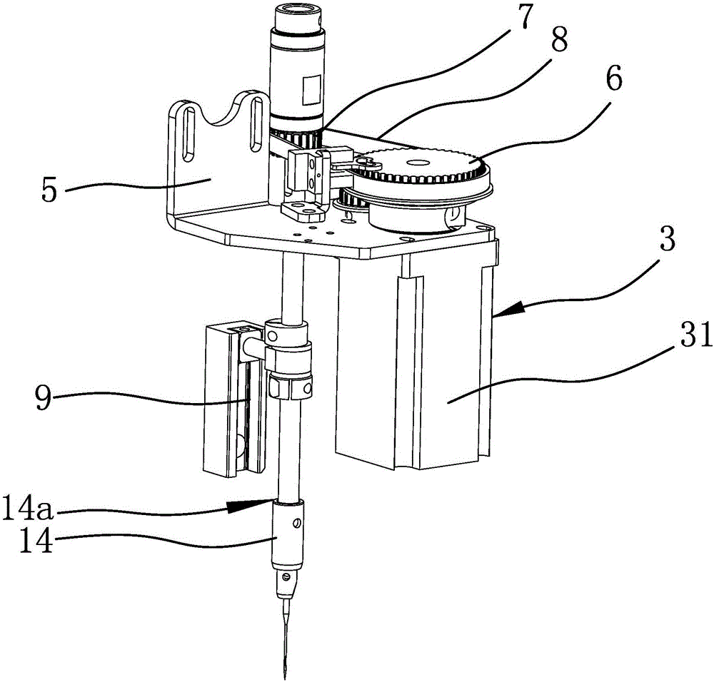 Needle bar assembly structure of sewing machine and control method thereof