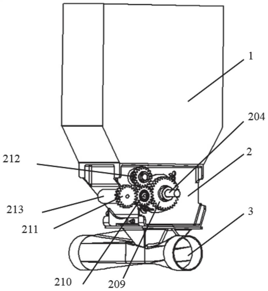 Electric drive type seed sowing device, device and method