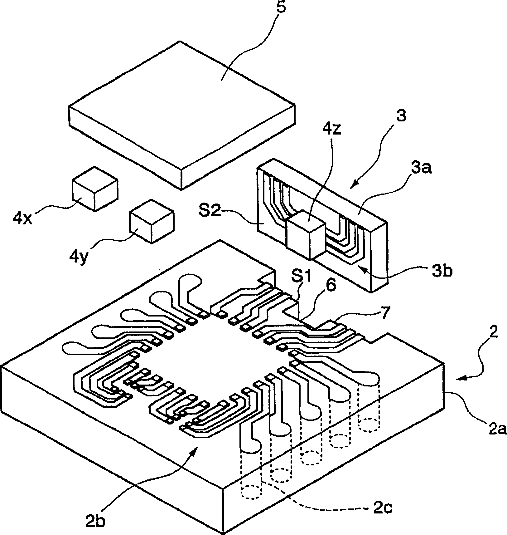 Three-dimensional circuit module and method of manufacturing the same