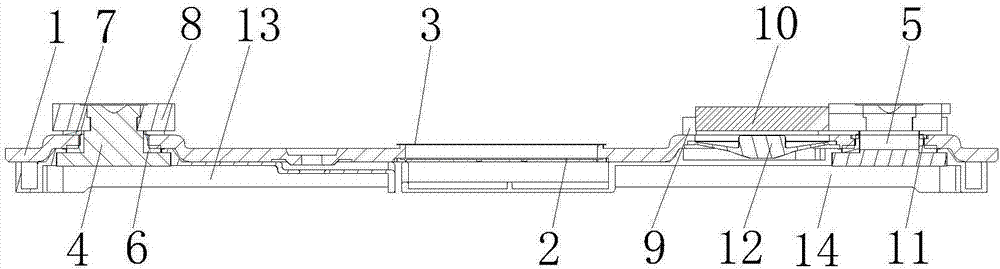 Lithium-ion battery top cover with resistor