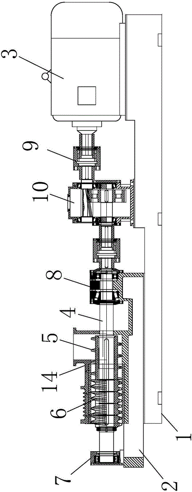 High-strength thread rolling machine