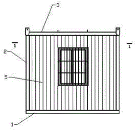 Integrally jointed container house