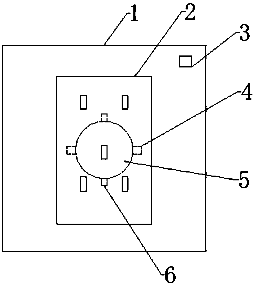 Use-facilitating wall socket