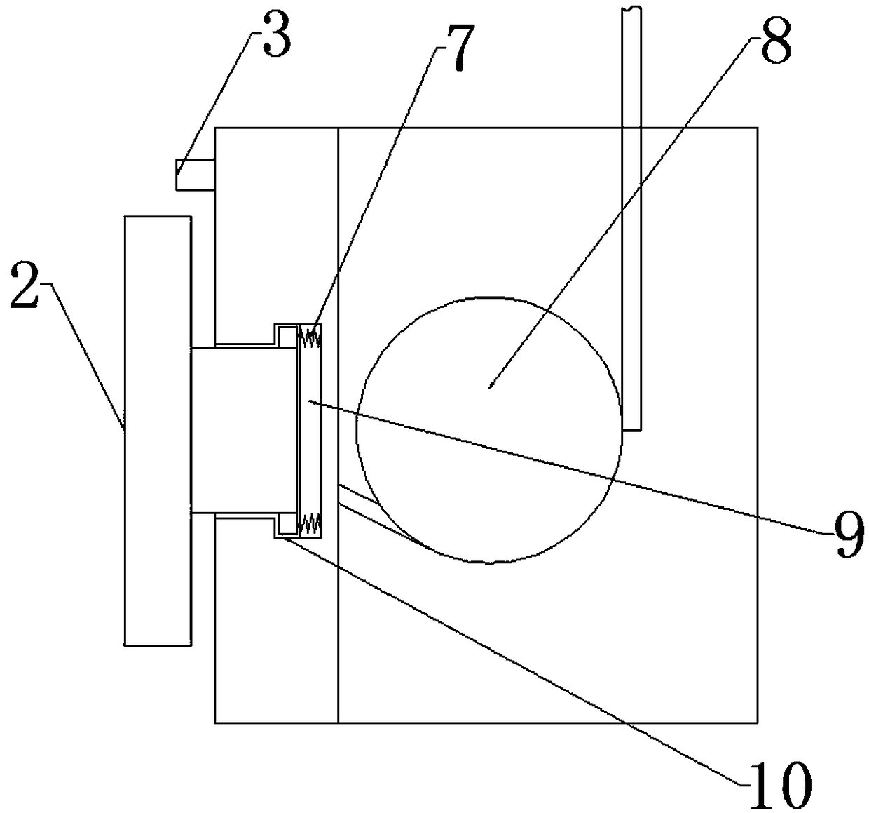 Use-facilitating wall socket