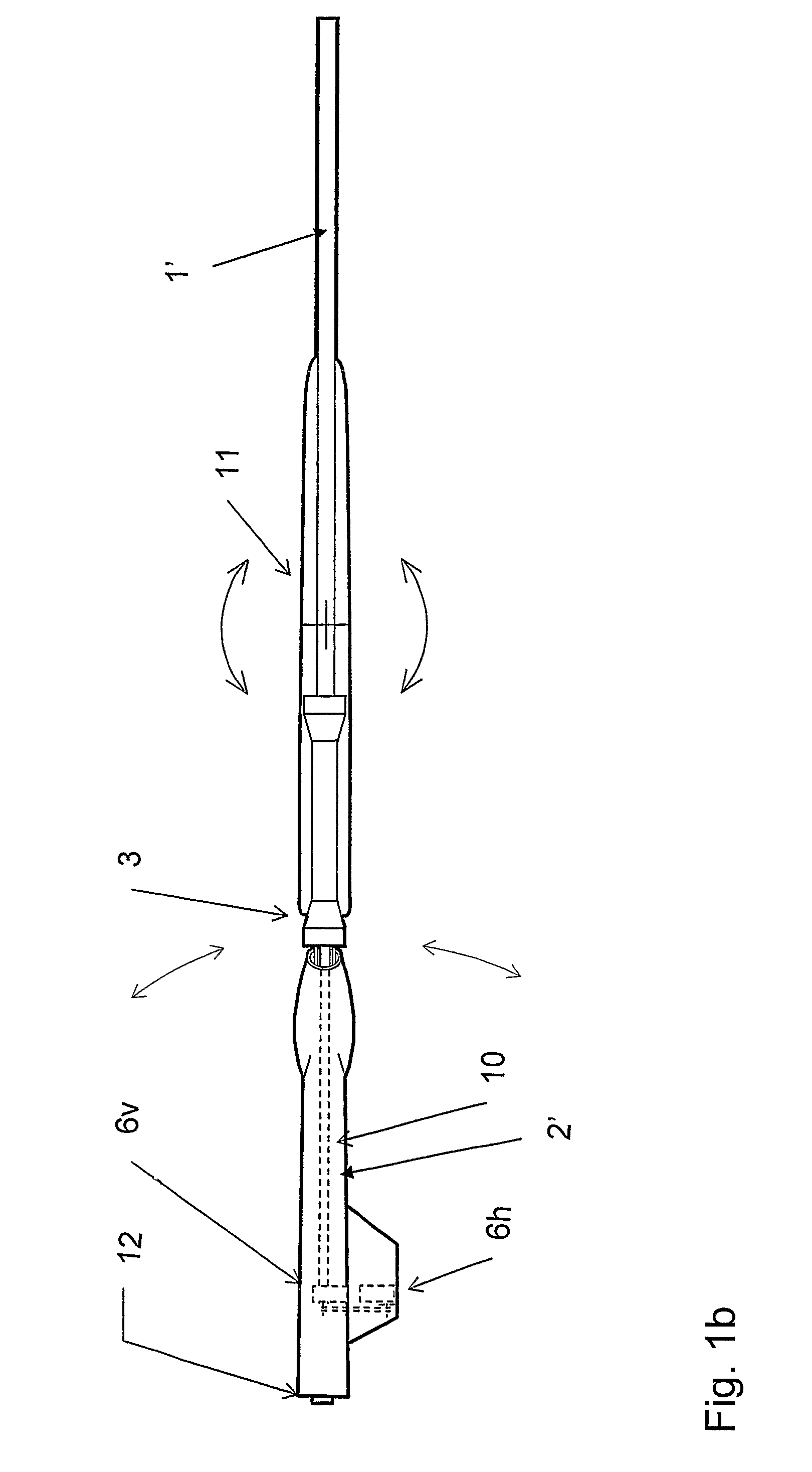 Method and a device for stabilizing aiming direction for rifles and handguns and fire arm