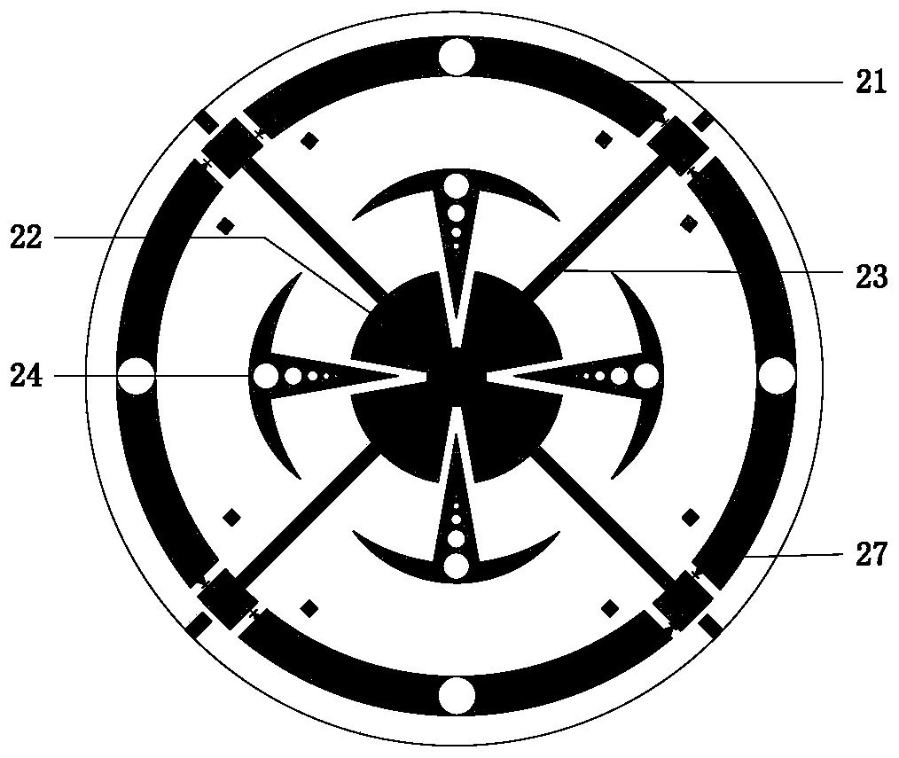 Polarization reconfigurable broadband circular polarization omnidirectional antenna