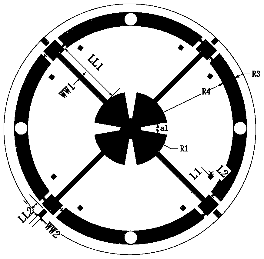 Polarization reconfigurable broadband circular polarization omnidirectional antenna