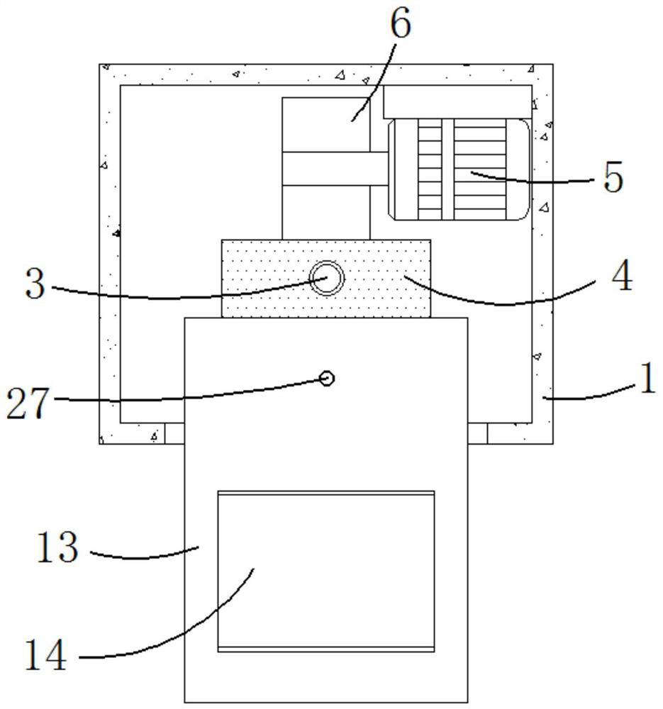 Highway bridge bearing capacity detection device for traffic construction