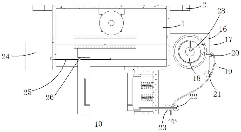 Highway bridge bearing capacity detection device for traffic construction